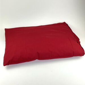 Pillow Case Red Size Standard 20x26"